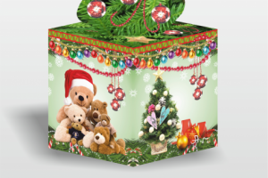 Упаковка новогодняя для конфет