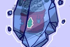 открытка к новому году