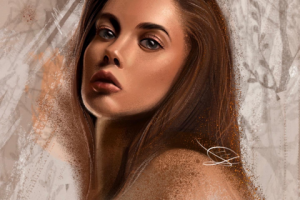 Иллюстрация портрет АНИМАЦИЯ