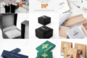 Визуал. Аккаунт производителя ювелирной упаковки