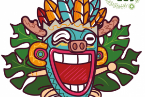 Персонаж сети кофеен Фуд Маркет