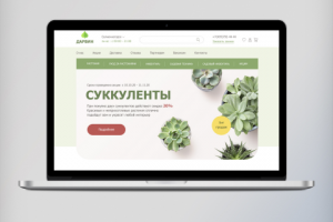 Редизайн интернет-магазина Дарвин