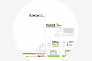 Фирменный стиль компании «Ап-сервис»