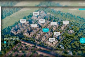 Landing Page "ЖК Благород"