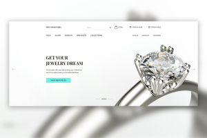 Сайт ювелирной компании