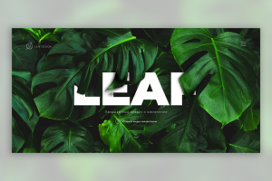 Одностраничный сайт для фирмы ландшафтного дизайна