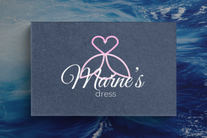 Логотип для ателье Marne's dress