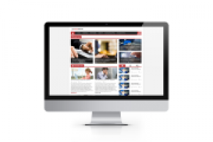 Дизайн сайта с функцией блога  (компьютерная тематика)