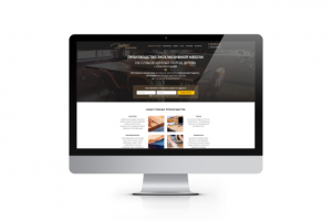 Лендинг мебельной мастерской