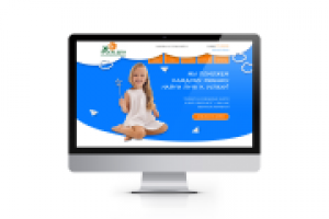 Дизайн лендинга детского центра ПРОСТО ДЕТИ