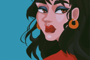 Векторный портрет