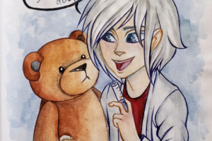 Работа в скетчбуке