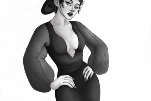 Иллюстрация авторского персонажа