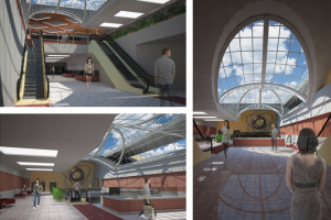 Проект интерьера ТРК