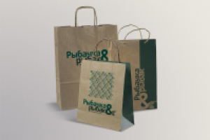 Пакет магазина "Рыбачка&Рыбак"