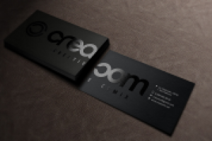 Визитка студии комиксов "Creacom"