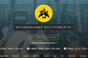 Интернет-магазин Звука