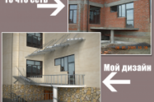 Моделлинг + Рендеринг Фасада