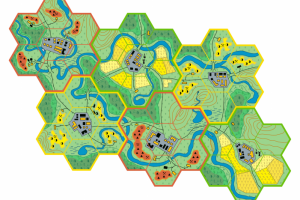 Гексы для настольной игры