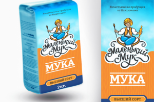 Упаковка муки Маленький Мук