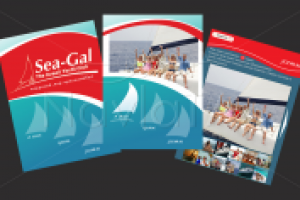 рекламный мини-сайт яхт-клуба