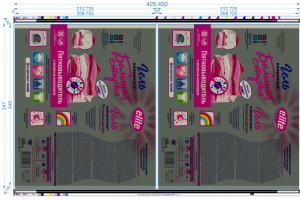 Монтаж для флексографской печати