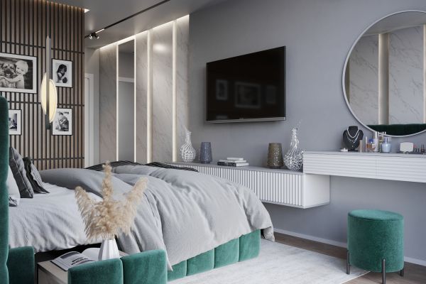 Дизайн 3х-комнатрой квартиры 72м2