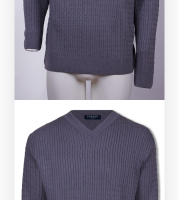 Обтравка и ретушь свитера