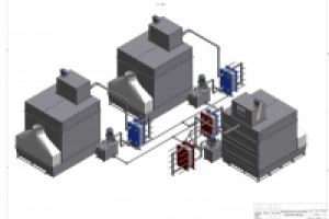 Абсорбционная установка осушки воздуха