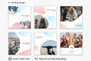 Дизайн постов для Инстаграм
