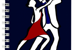 Элемент фирменного стиля для танцевальной студии