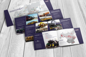 Буклет транспортной компании WAY GROUP