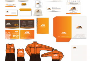 Элементы фирменного стиля ТСК Академия Кровли