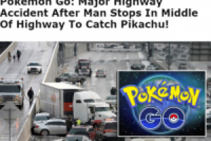 Pokemon Go Get in Trouble: Online Hoaxes and Real-Life Fail