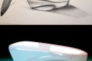 Модель устройства по скетч-эскизу