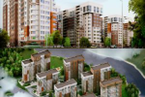 Визуализация квартала микрорайона