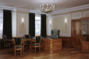 Кабинет в классике.