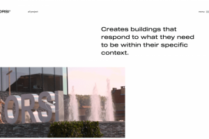 ORSI° |  Corporate Web Design