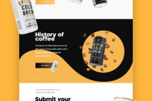 Концепст интерфейса для интернет магазина