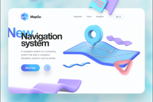 Концепт интерфейса навигационной системы