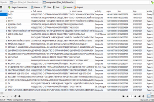 Парсер сайта "ОГРН.онлайн"