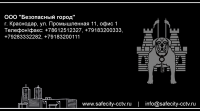 Дизайн визитной карточки "ООО "Безопасный город". Вариант №2