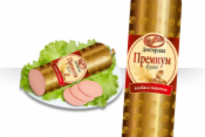 Дизайн этикетки колбасы