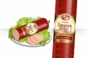 Дизайн этикетки колбасы