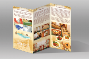 Буклет для отеля в Карловых Варах 2