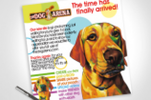 Листовка для зоомагазина - США 2007 год