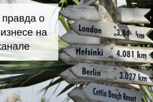 Реклама телеграм-канала о туризме