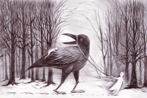 Иллюстрация для фантастического рассказа