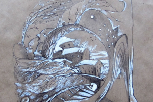 Иллюстрация для фантастического рассказа