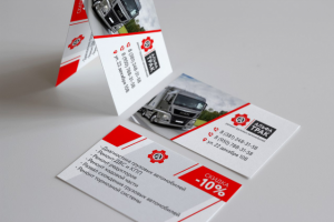 Визитка для авто запчастей